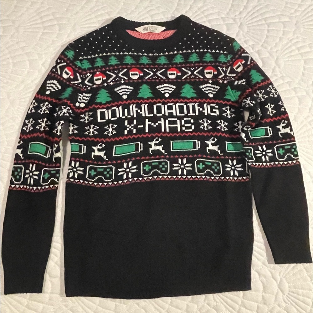 H&M Kids Holiday / Christmas Sweater - Size 8-10